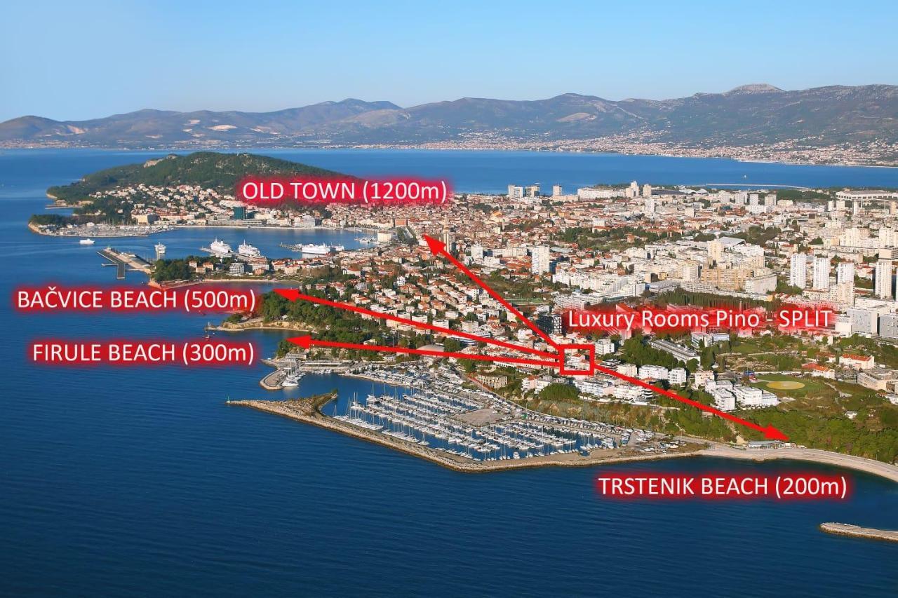 Luxury Rooms Pino Split Dış mekan fotoğraf